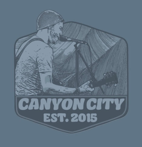 Canyon City Blue "Live" T Shirt